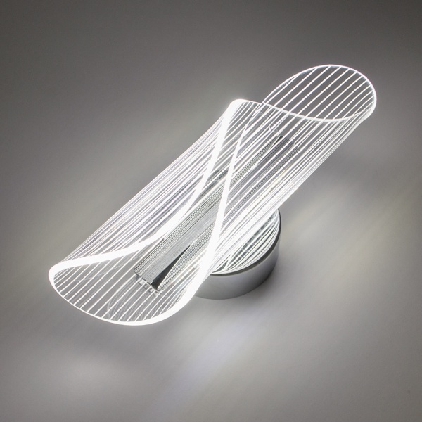 Світильник світлодіодний Luminaria 10 Вт хром 2800/4500/6000 К LUMIERA 10W I 