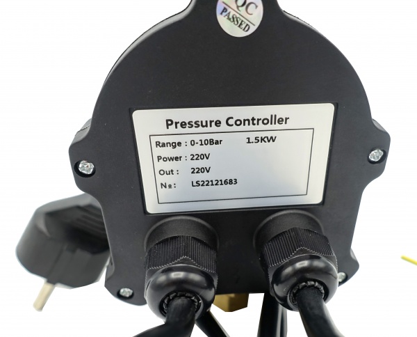 Реле давления toНАСОСИ электронное 1,5кВт с защитой сухого хода + кабель LS-15