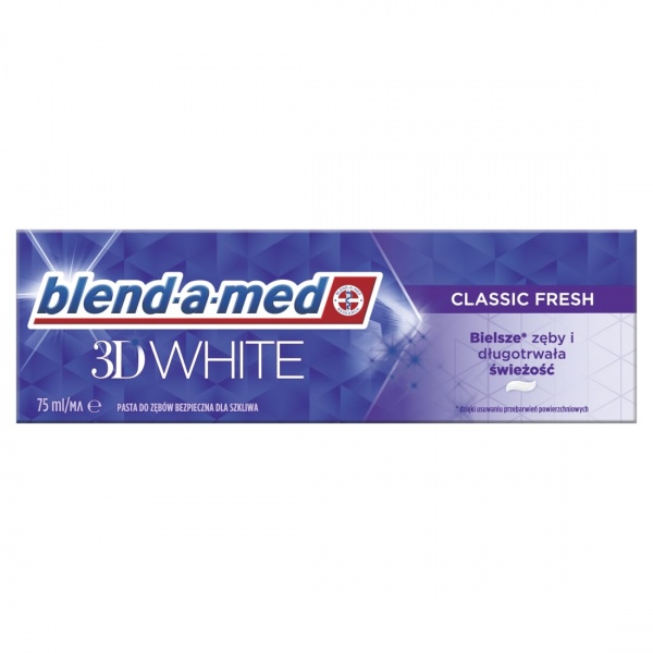Зубная паста Blend-a-Med 3D White Классическая свежесть 75 мл