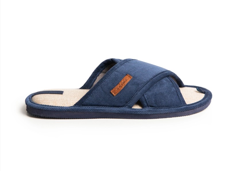 Капці домашні Twins HS-VL вельвет Х р.40/41 синій