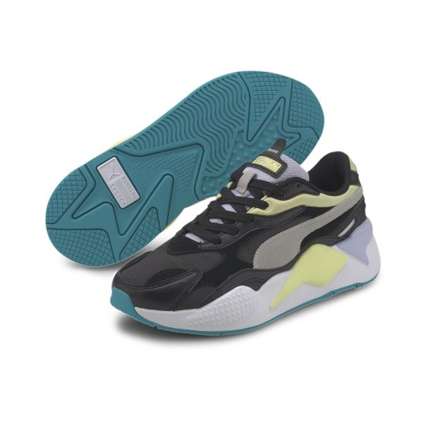 Кроссовки Puma RS-X Layers Wn's 37466703 р.UK 3,5 черно-желтый