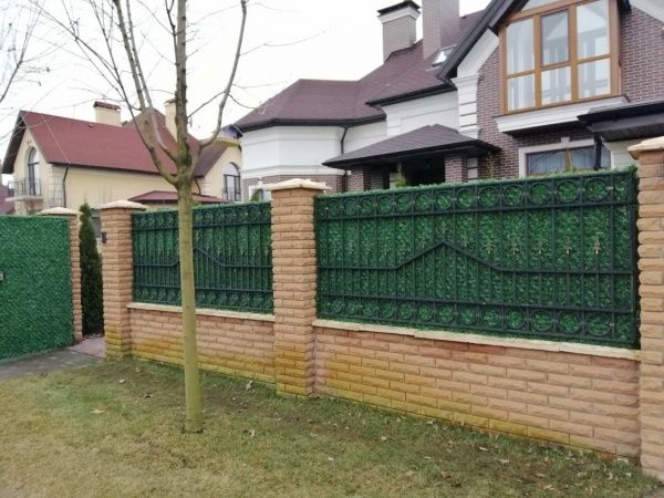 Паркан декоративний Зелений Забор 1 м х 10 м 