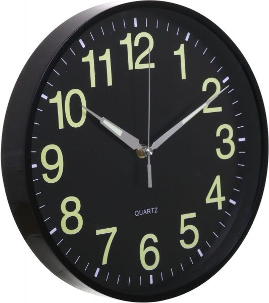 Часы настенные Twinkle 30 см черные Ningbo Royal Clock