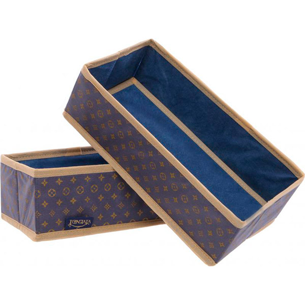 Набор органайзеров Vivendi Lui Gold 9x14x29 см 2 шт