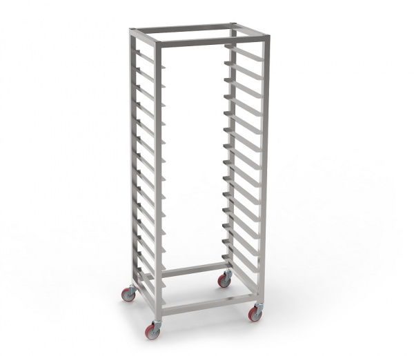 Стеллаж гастрономический СЖК-GN 1/1-14К КИЙ-В Про 340x595x1680 мм нержавеющая сталь