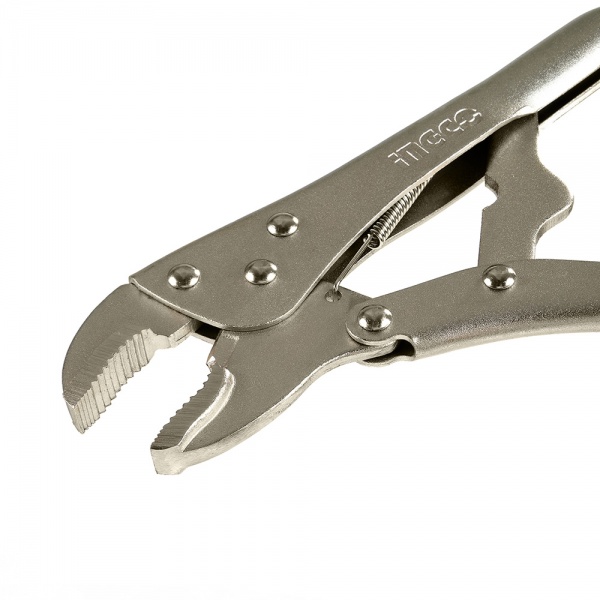 Кліщі затискні INGCO напівкруглі 250 мм 1 шт. HCJLW0210