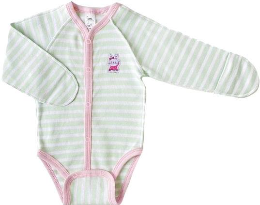 Боди для девочек для девочки Smil р.62 ментол 102718 