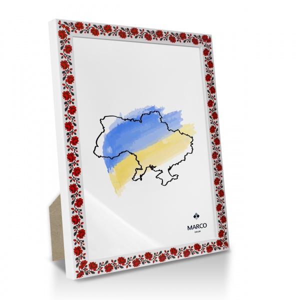 Рамка Marco 2313 1 фото 15х20 см білий із чорним 