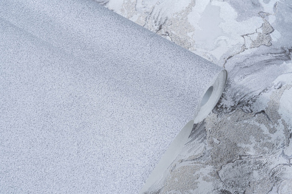 Обои виниловые горячего тиснения Славянские обои Le Grand Platinum Блеск 1594-06 1,06x10,05 м