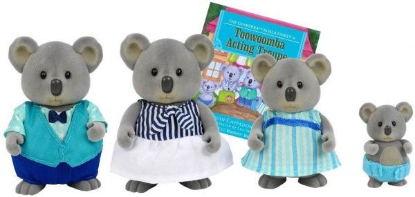 Ігровий набір Li'l Woodzeez Сім'я Коал 6155M 