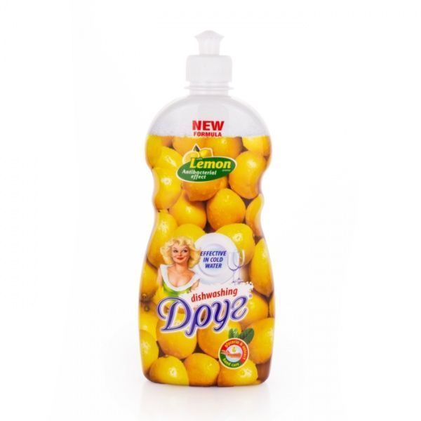 Средство для ручного мытья посуды Друг Лимон с глицерином 0,5л