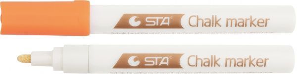 Маркер меловой STA 1010 2 мм STA1010-F04 оранжевый 