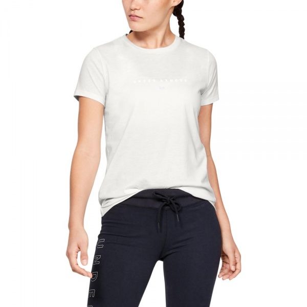 Футболка Under Armour GRAPHIC WM CLASSIC CREW 1330349-112 M білий