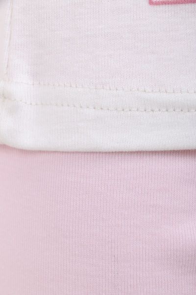 Пижама для девочек Фламинго р.110 молочныйрозовый 330-1006 