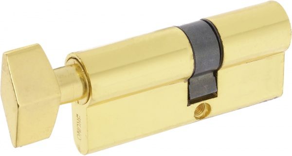 Цилиндр Bruno 30x40 ключ-вороток 95 мм латунь