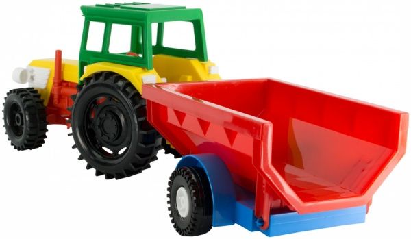 Трактор Wader с прицепом 39215