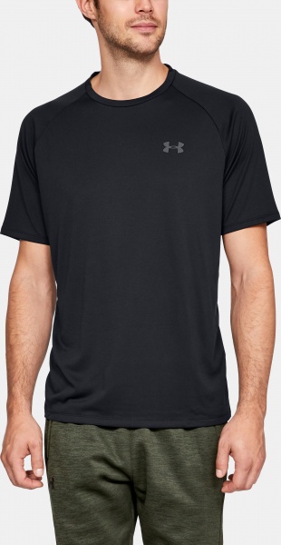 Футболка Under Armour UA Tech 2.0 SS Tee 1326413-001 р.L чорний