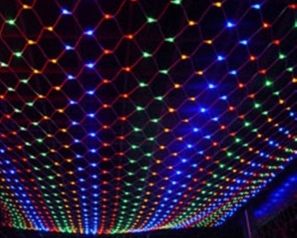 Гирлянда-сетка Джаз Лайт NTLD144-M-E встроенный светодиод (LED) 144 ламп 1,5 м