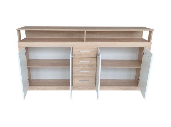 Комод Accord Luna XXL дуб сонома/белый 