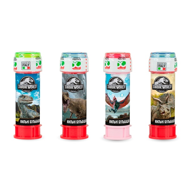 Мыльные пузыри Dulcop МИР ЮРСКОГО ПЕРИОДА 60 мл 103001110079