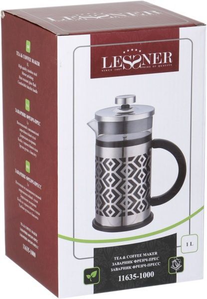 Френч-пресс 1л 11635-1000 Lessner