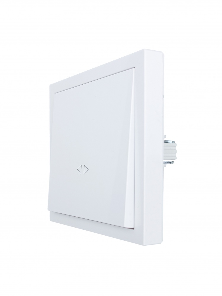 Механизм выключателя перекрестный одноклавишный HausMark Juna без подсветки белый 7041-0288-107QC