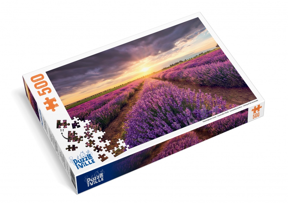 Пазл PUZZLEVILLE Лавандове поле 500 елементів PZL500_19