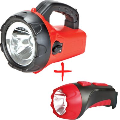 Набор фонарей Expert Light EGD-FL018-1W+0.5Wb