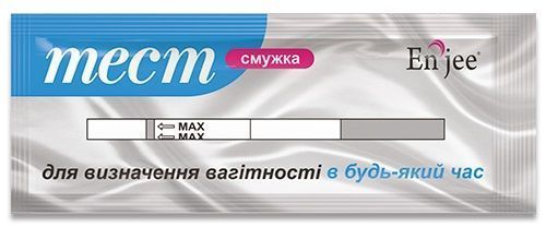 Тест-полоска ENJEE для определения беременности 1 шт.