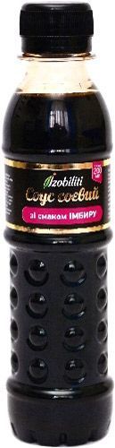 Соус соєвий Izobiliti зі смаком імбиру 200 мл (4820172440536)