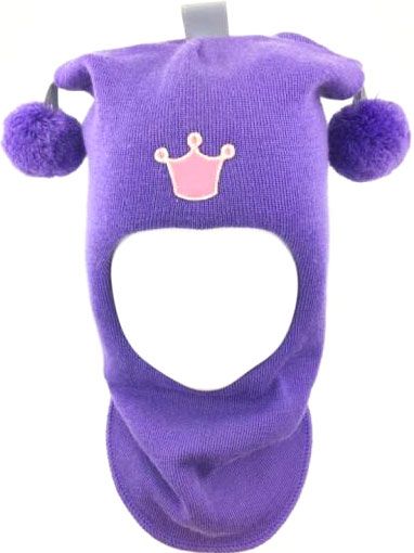 Шапка Beezy Принцеса р.47-49 пурпуровий 1401 
