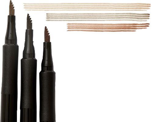 Маркер для бровей Gosh Hair Stroke 24H Semi Tatoo 002 Grey Brown 1 мл