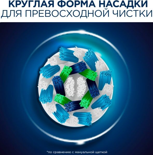 Электрическая зубная щетка Oral-B Sensitive Clean Vitality 100 Blue