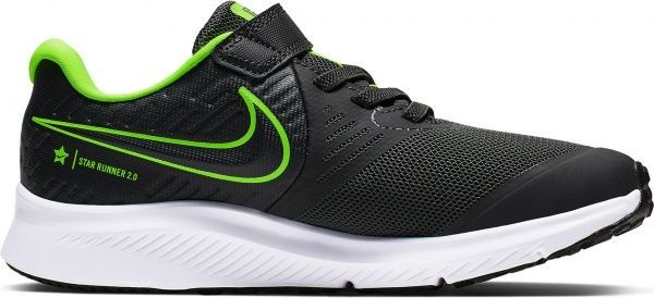 Кроссовки Nike STAR RUNNER 2 PSV AT1801-004 р.US 2Y зеленый