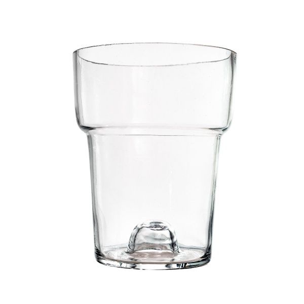 Кашпо стеклянное для орхидей круглый 2 л прозрачный 