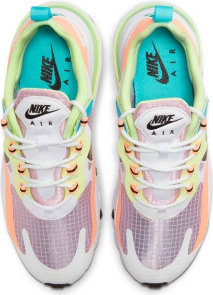 Кроссовки Nike AIR MAX 270 REACT SE CJ0620-600 р.US 9 разноцветный