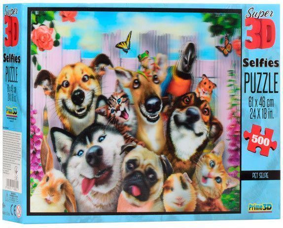 3D-пазл PRIME 3D Тварини (10062)