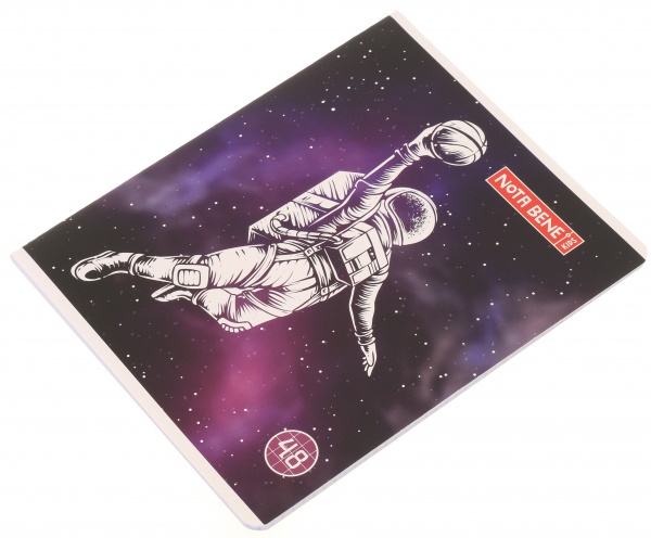 Тетрадь школьная Space скоба 48 листов в клетку Мечты сбываются