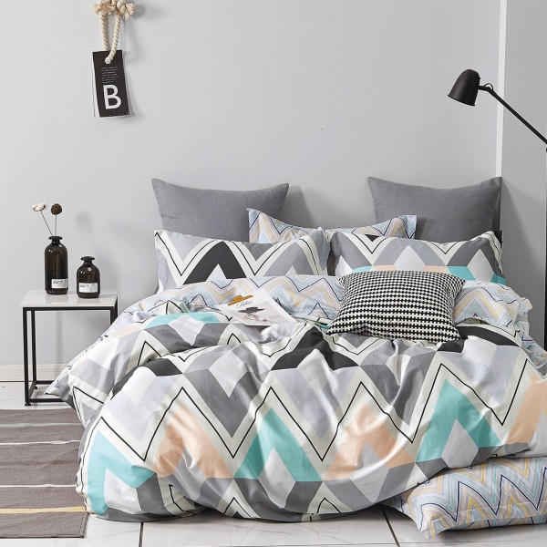 Комплект постільної білизни сімейний Багами різнокольоровий Homeline 