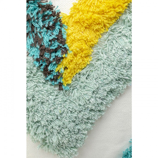 Подушка Прикольні стрічки 45х45см 45x45 см різнокольоровий KARE Design 