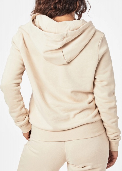 Джемпер Nike W NSW CLUB FLC FZ HOODIE STD DQ5471-126 р.L бежевий