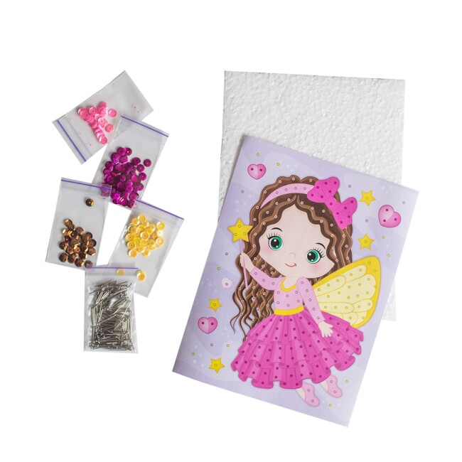 Набор Ранок Картина из паеток Фея 477206