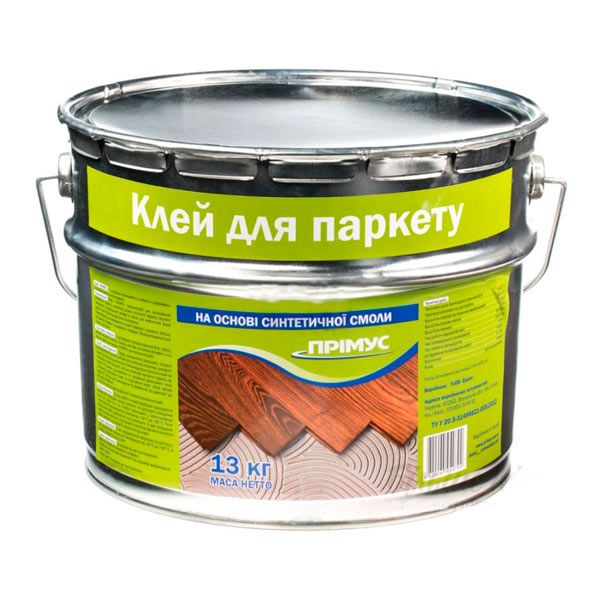 Клей для паркету на базі синтетичних смол Прімус 13 кг