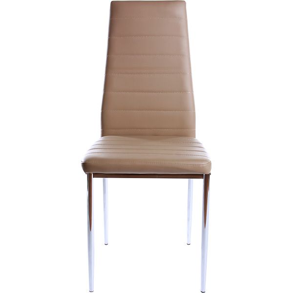 Стілець Bazhou City chrome капучіно 980х410х400 мм
