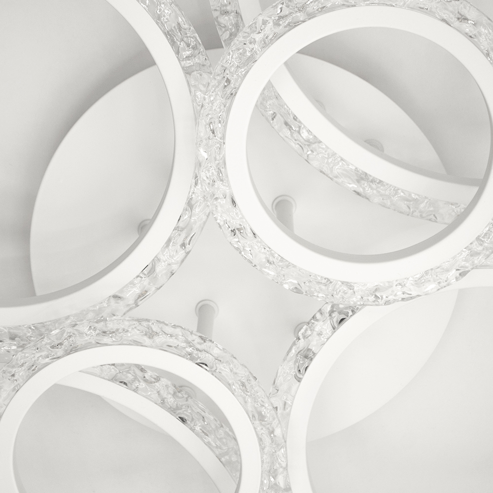 Люстра светодиодная Luminaria Europa 6x100 Вт LED-модуль белая EUROPA 100W 6R WHITE/ICE