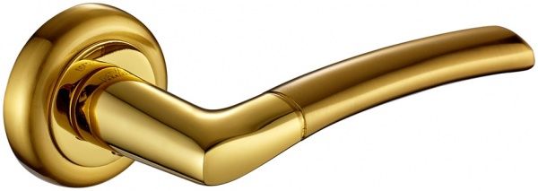 Ручка на розетці  MVM Z-1210 матова латунь