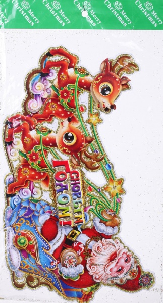 Ялинкова іграшка підвіска паперова в асортименті 28 см 6278-2 28 см 