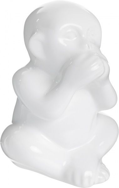 Статуетка Мавпа Не скажу ZD9465M78-6 біла Eterna