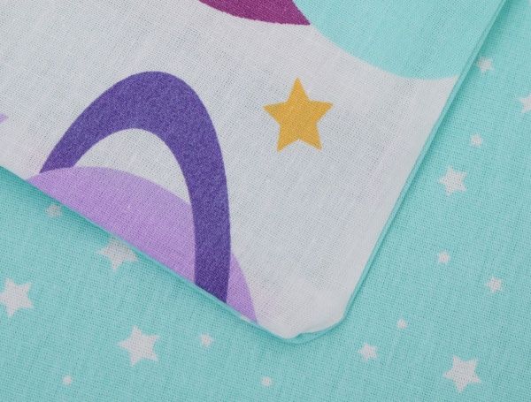 Комплект постельного белья Homeline котики белый с рисунком