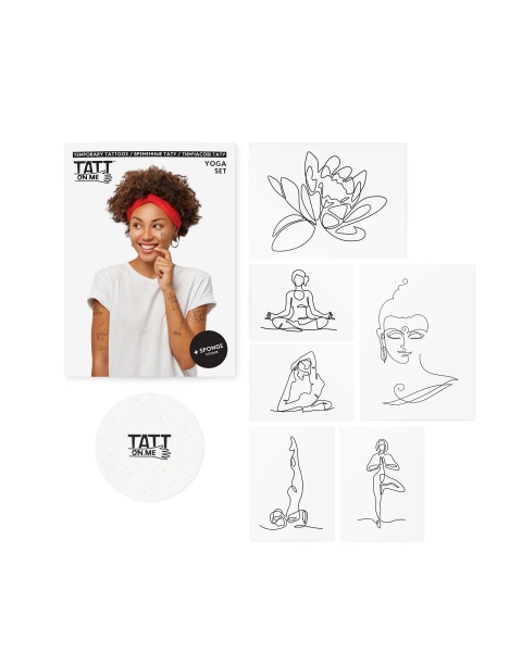 Тату тимчасове TATTon.me Yoga set
